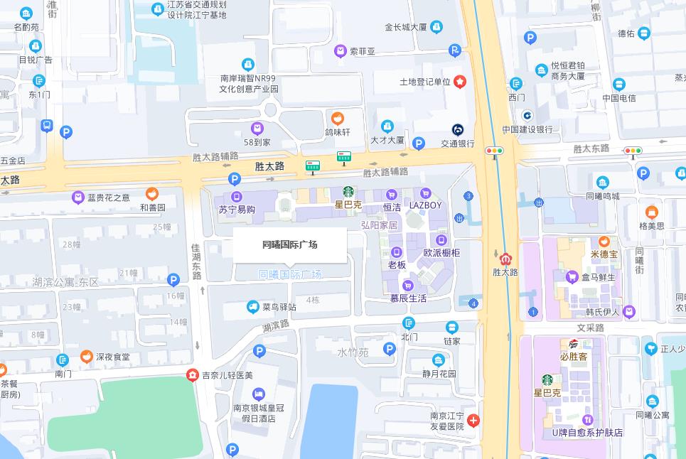 南京云联电气有限公司地图